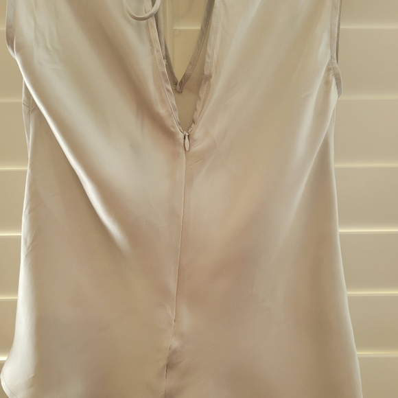 Allen Schwartz Drapey 100% Silk Top - Picture 8 of 13